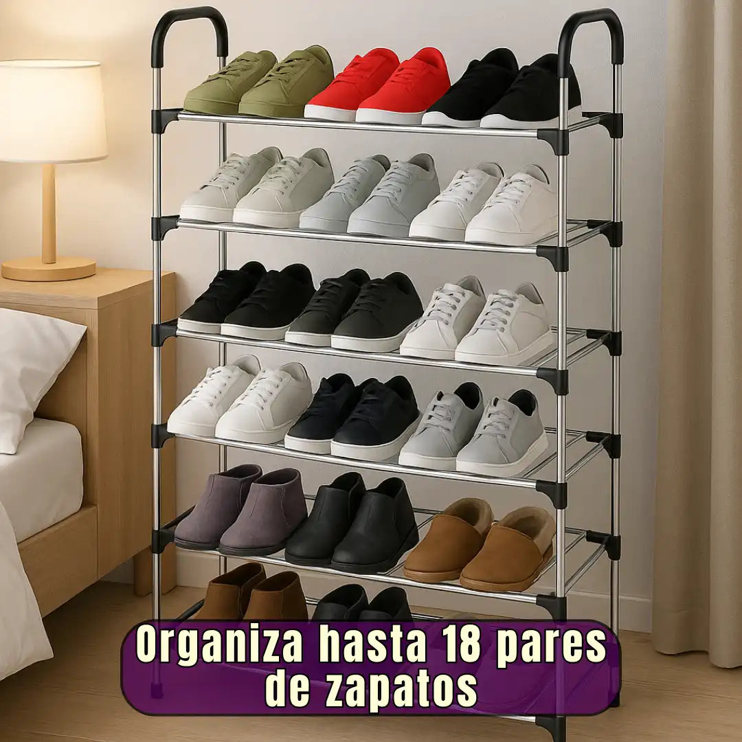 Organizador Zapatero Metálico 6 Niveles