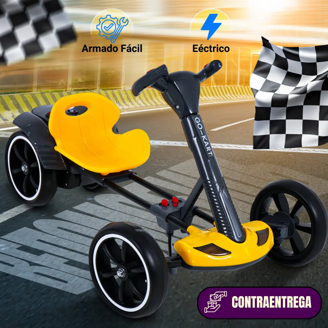 GO KART ELÉCTRICO PLEGABLE PARA NIÑOS